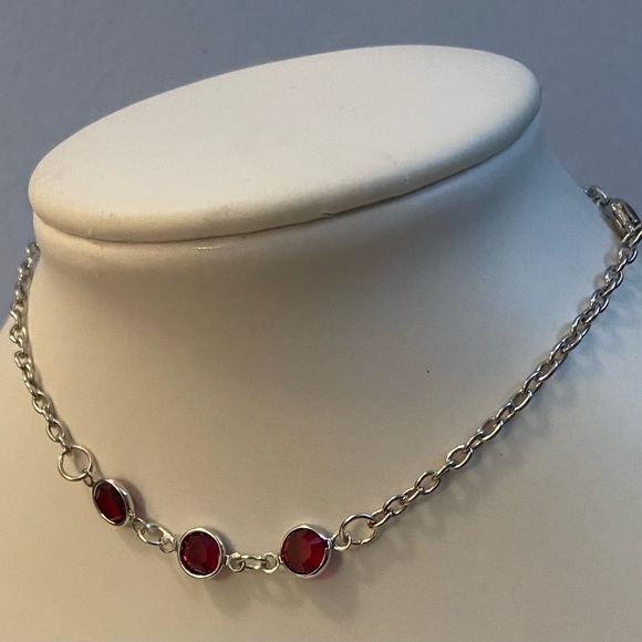 Swarovski Rivoli Siam Red Crystal bracelet NEW - Picture 6 of 12